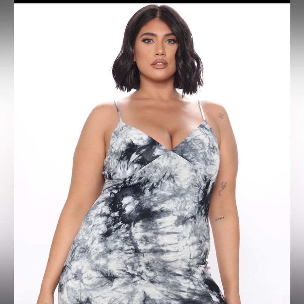 Fashion Nova Dying for your Love Tie Dye Maxi Dress